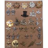 Gurkha Regiment Cap Badges including white metal 7th GR ... Anodised 7th GR ... Cast brass 15th