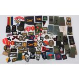 Varied Modern Cloth Military Badges Including Formation formation include Royal Welch Fus ... 104