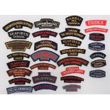 Canadian Infantry Titles and Cavalry Titles embroidery titles include 1 Canadian Parachute Battalion