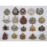 Pre 1952 Canadian Infantry Cap Badges including KC darkened Cape Breton Highlanders ... Darkened and