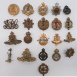 Corps Cap Badges Including Officers including bronzed, KC National Defence Company (blades) ...