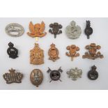 Cavalry and Yeomanry Cap Badges Including Officer including bronzed, KC Northumberland Hussars (
