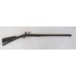 Early 18th Century Military/ Sporting Flintlock Full Stock Musket .700, 14 bore, 31 inch, triple