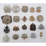 Infantry Badges Including 2nd Royal Surrey Militia and various Territorials
