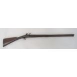 Fine Quality Mid 18th Century Flintlock Musket by "I. Cook" 8 bore, 33 inch, two stage, part