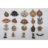 Commonwealth and Various Foreign Badges including bi-metal, KC Kings Own Malta Regiment of
