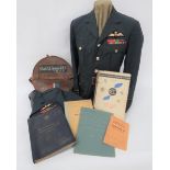 Historically Important RAF Pilot's WW2  "Ace In A Day" Uniform and Ephemera all relating to