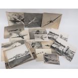 Cold War RAF Photographs etc.. .Items include: original photographs of Hawker Hunter 1 Squadron in