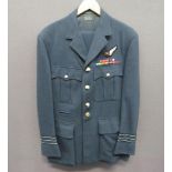 151 Sqn Mosquito Navigator's Post War Uniform all relating to Wing Commander J J Cooper.  Consisting