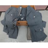 Selection of Modern Royal Air Force Uniforms consisting 1972 pattern, blue grey, short blouse.