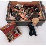 Antique Vintage Miniature Dolls & Collectables. A large selection including dolls, dolls