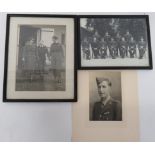 Three Various Aviation Photographs consisting black and white photo of Air Chief Dame Ruth Mary