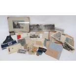 Good Selection of Royal Air Force Ephemera including EPNS desk calendar with RAF wings mounted on