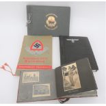 German Third Reich Photo Albums consisting card album ""RAD Arbeitsgau XXVI Wurttemberg"" with vario