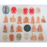 Selection of Third Reich Town Day Badges plastic hanging badges for Prag Bruckenton ... Danzig