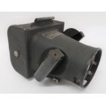 WW2 American K20 Aircraft Camera blackened rear box with side cocking lever and firing button.  Long