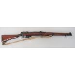 Deactivated Commonwealth SMLE MKIII* Rifle .303, 25 inch barrel.  Top mounted leaf sight.  Rear body