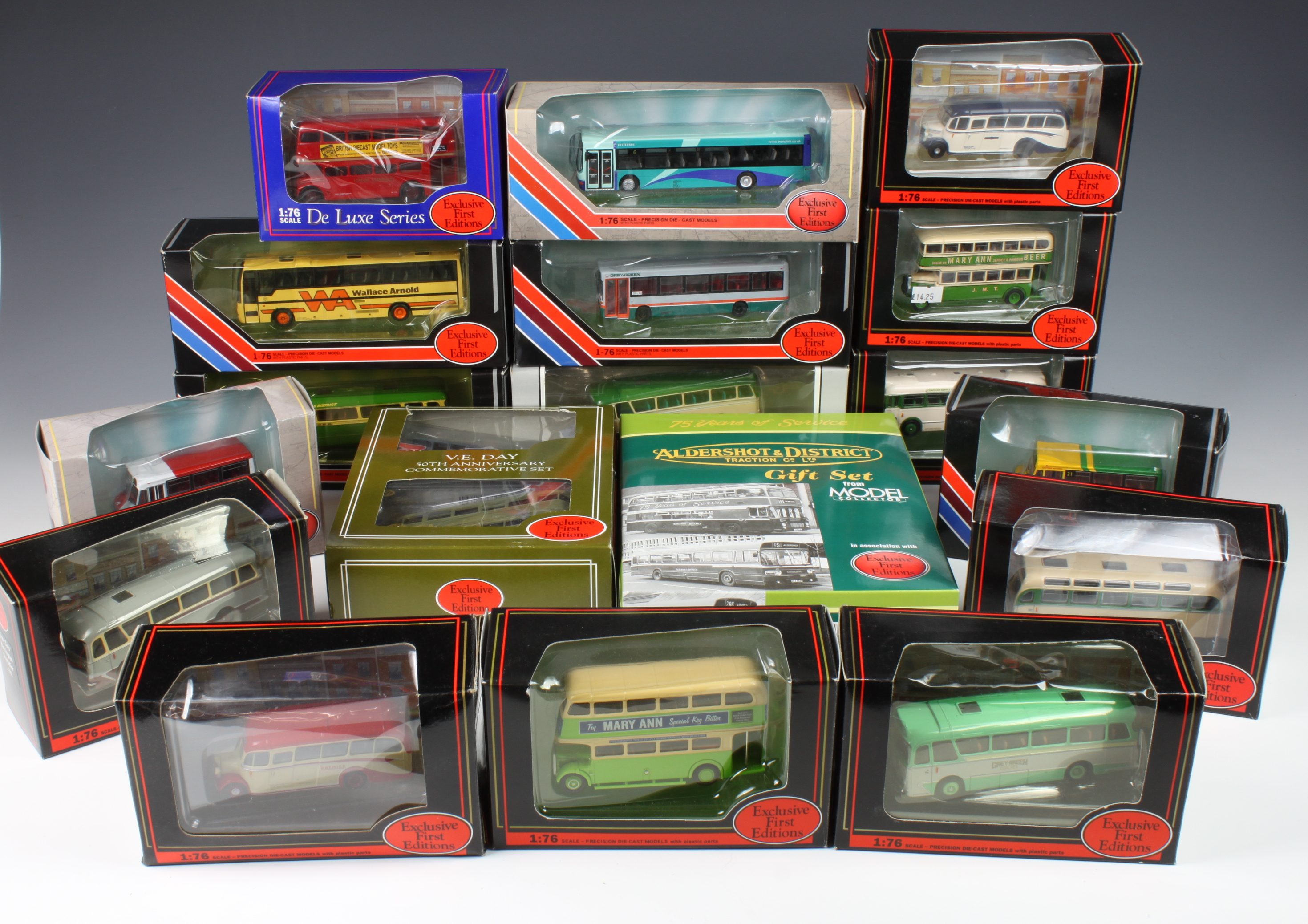 Exclusive First Editions - Twenty four boxed diecast Buses, to include The Rank Hovis Story & The R.