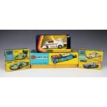 Corgi Toys - a boxed 1126 Ecurie Ecosse Racing Car transporter, together with two boxed 330