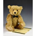 A Steiff growling bear - A 1997 limited edition Henderson bear, made exclusively for Teddy Bears