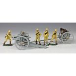 Boxed Britains Premier Series 8915 4.5 Howitzer with limber and four man Foreign Service detachment,