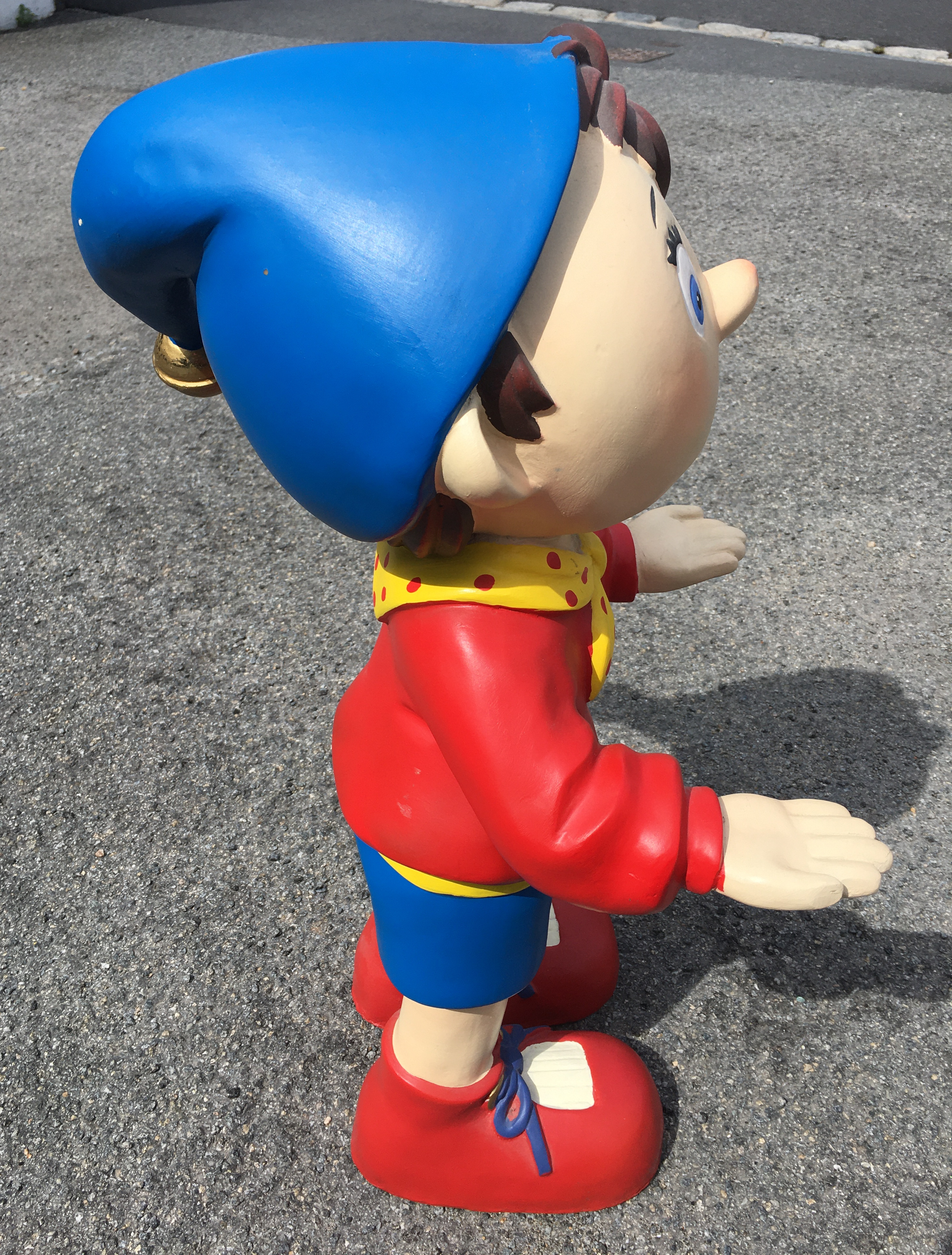 A vintage Noddy shop display figure, in fibreglass, standing 24in. (61cm.) high. - Image 4 of 5