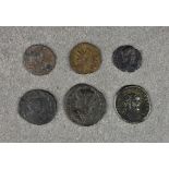 Numismatics - Roman coins: a small mixed collection. (6), * Please note that Martel Maides