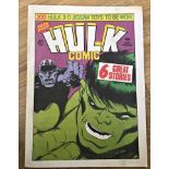 Hulk Comics - Bronze Age (1979-1980 Marvel UK) Hulk Weekly (13) , Issues #6; 13; 15; 17; 18; 19; 20;