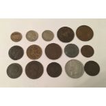 Numismatics - An interesting collection of World coinage and tokens etc.,