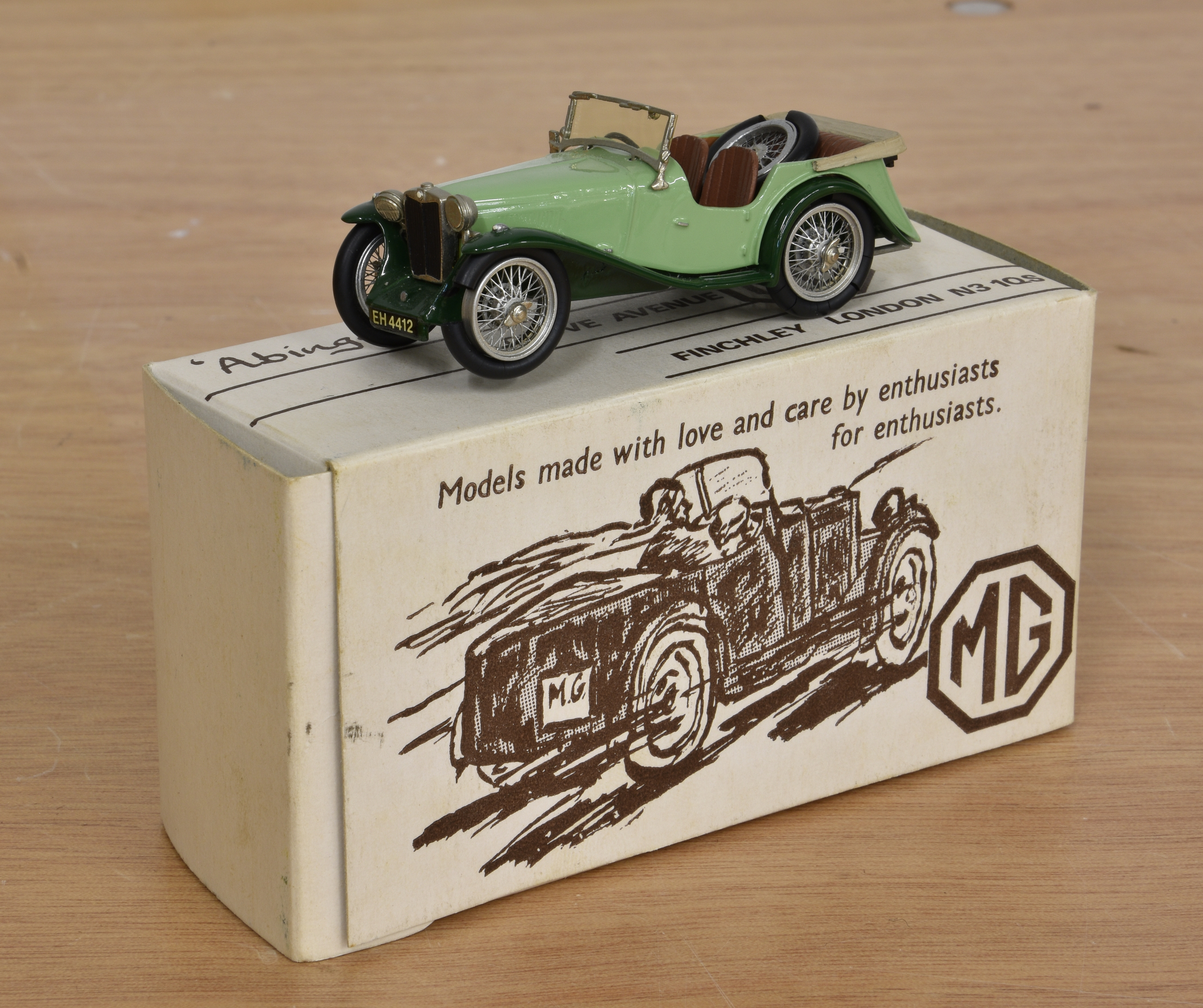 Abingdon Classics - Various handmade 1/43 scale MG models, comprising MG Midget 1930 blue; MGP - Image 20 of 25