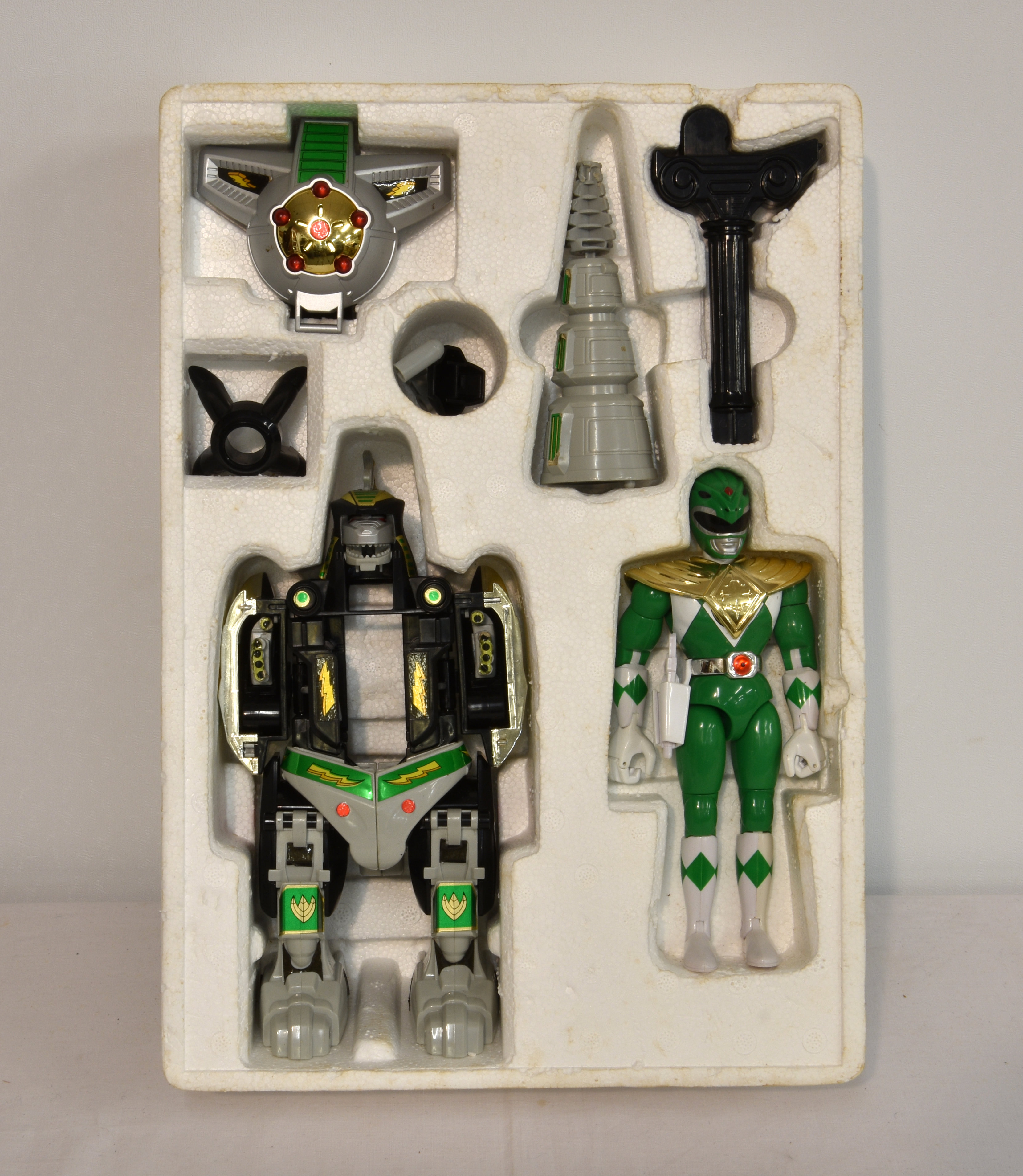 An original boxed vintage 1990s Bandai Power Rangers action figure play sets 2270 Deluxe - Image 3 of 3