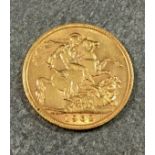 A Edward VII 1902 full gold sovereign