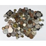 A large collection of various antique / vintage worldwide coinage etc.