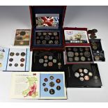 Royal Mint coinage - A collection of Uncirculated and Proof sets etc, comprising of a boxed