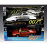 Auto Art diecast 1/18 scale collectors models - James Bond 007, to include FOR YOUR EYES ONLY