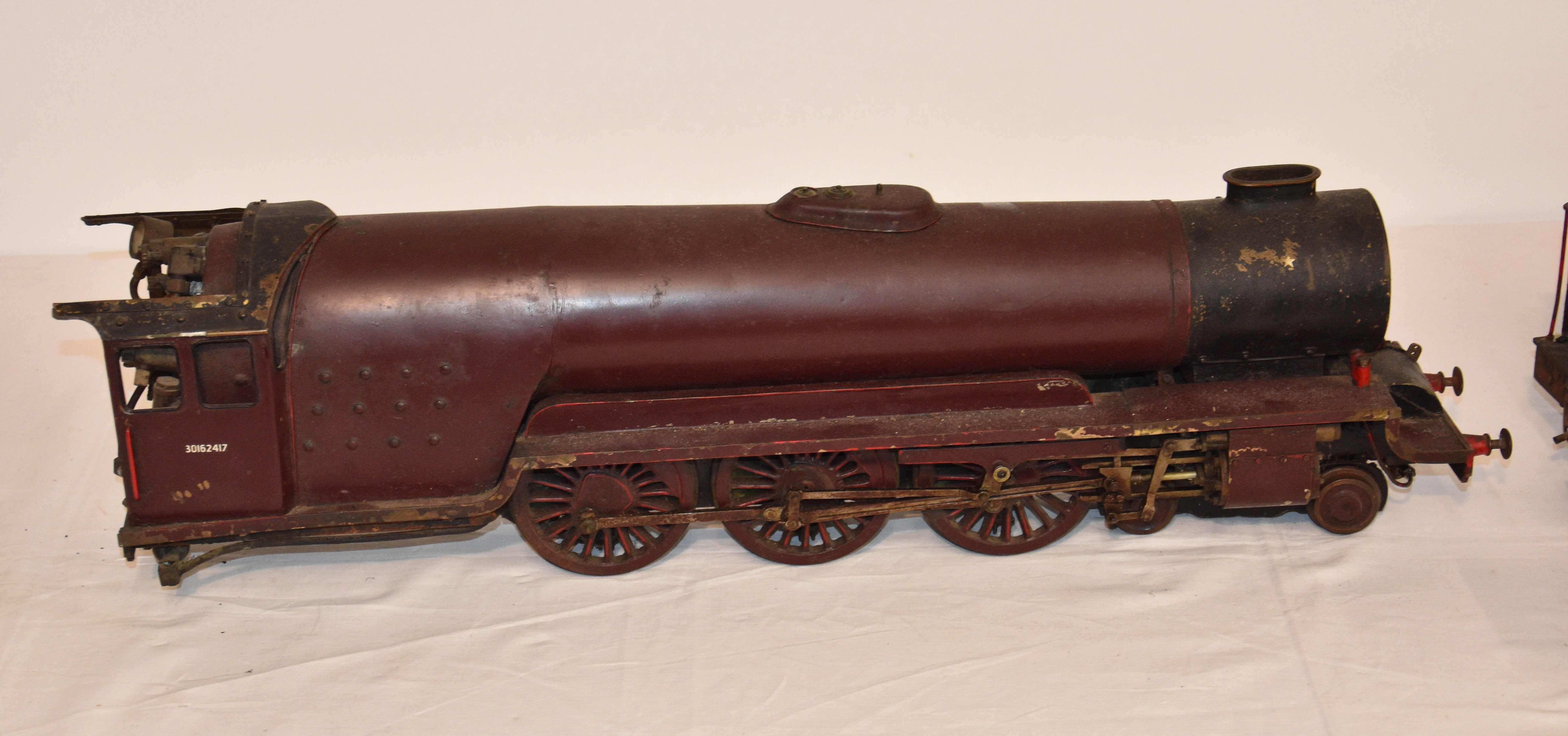 A scratch built 2½in. gauge live steam 4-6-4 locomotive and tender, possibly an A1 Pacific Class - Image 11 of 11