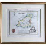 A limited edition Guernsey map