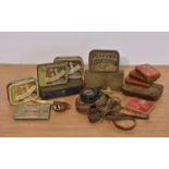 A 1940 T. G. Co. Ltd MKIII army issue marching compass, with broad arrow, No. B 75944, with