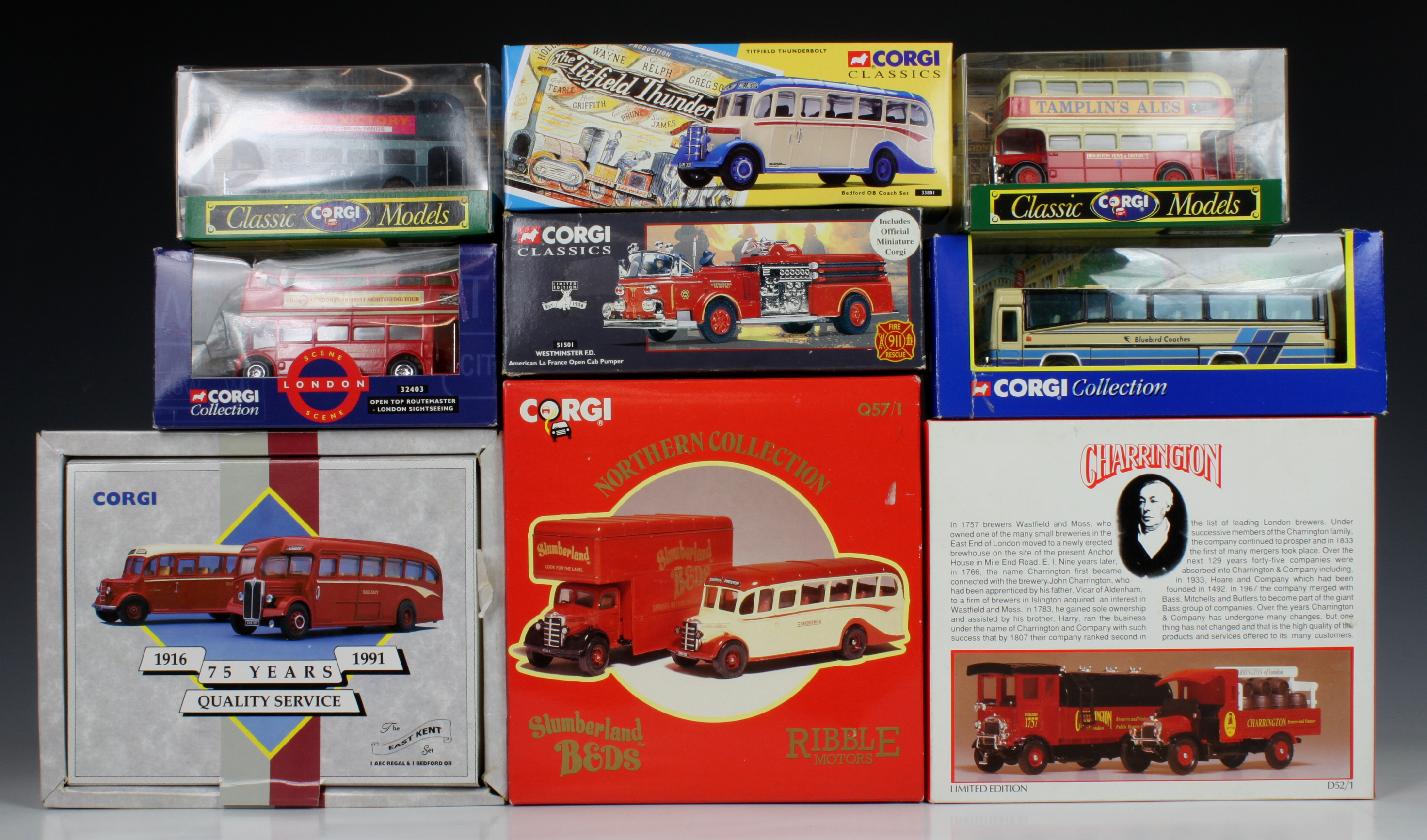 Corgi - A large collection of boxed diecast buses - vehicles and boxed sets (26), compising of 60 - Image 2 of 4