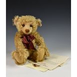 A Steiff growling Teddy Bear - Modern replica year 2000 bear, limited edition number 3488, fully