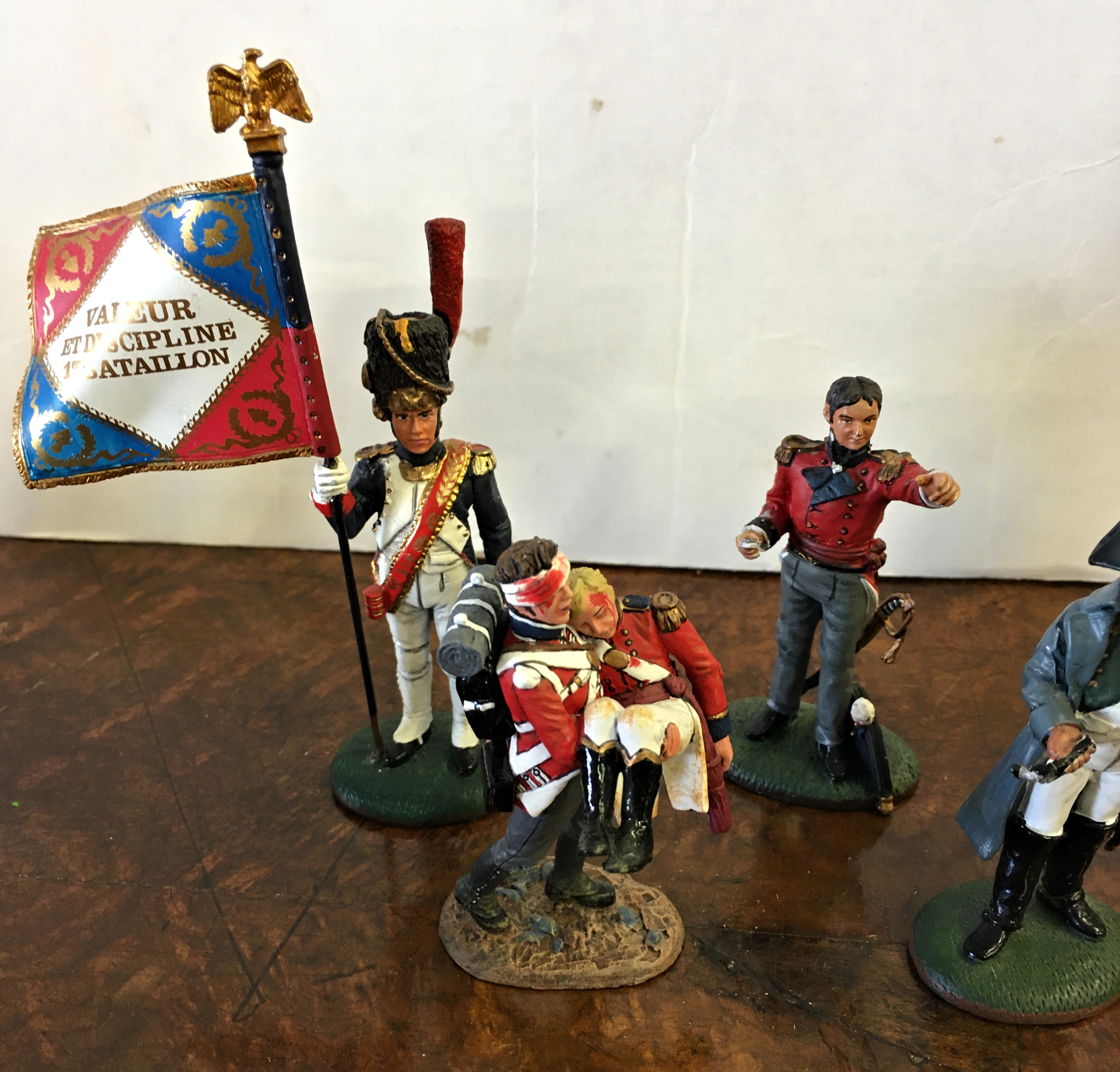 Britains miniature painted soldiers, large quantity of various Regiments, together with a boxed band - Image 3 of 7