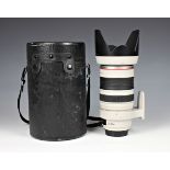 A Canon discontinued telephoto EF 35-350mm f/3.5-5.6L USM lens, EF type mount, that fits the Canon