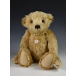A Steiff Teddy Bear - Modern replica 1903 bear, fully jointed, light golden mohair, 19in. (48.