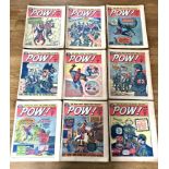 POW! Comics - Silver Age (Odhams Press, 1967-1968) weekly (72), Almost complete run from #11 through