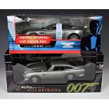 Auto Art diecast 1/18 scale collectors models - James Bond 007, comprising of GOLDFINGER Aston