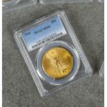 United States of America, 20 Dollars $20, 1926, St Gaudens double eagle gold coin, slabbed in PCGS