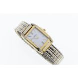 A ladies Michel Herbelin bracelet watch, c.2014, ref. 17172, quartz movement, rectangular mother-
