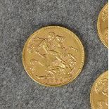 A Queen Victoria 1894 'old head' gold sovereign,