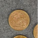 A Queen Victoria 1891 'jubilee head' gold sovereign,