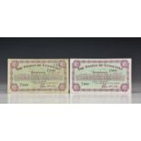 BRITISH BANKNOTES - The States of Guernsey (various), comprising of two Ten Shillings, 1st March,